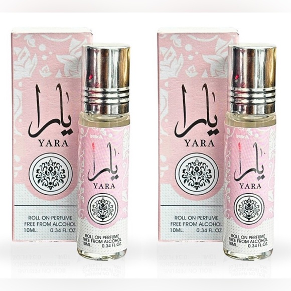 2 Pack Yara Lattafa Roll On Oil 10ml (0.34 Ounce) Travel Size - Picture 1 of 2